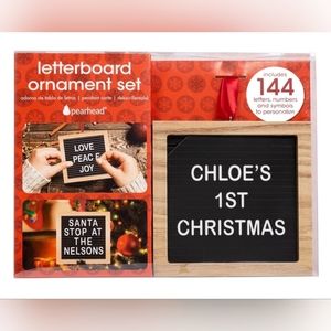 Letterboard ornament